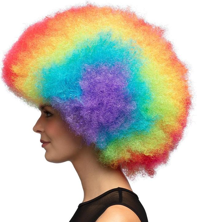 Immagine prodotto Boland Parrucca Clown Rainbow Deluxe