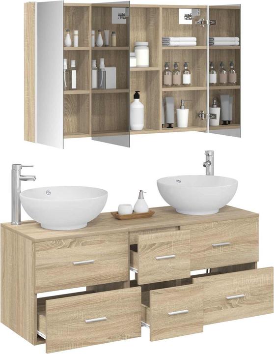 Produktbild vidaXL Badezimmermöbel-Set