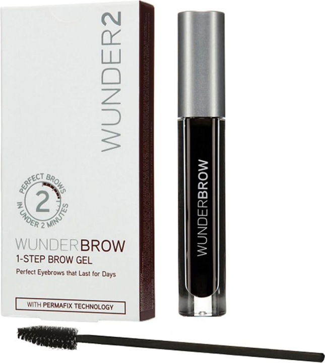 Wunder2 Semi-permanent eyebrow gel (Black)