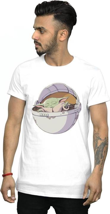 Image du produit Star Wars - T-shirt THE MANDALORIAN SLEEPING CHILD - Homme (XXL)