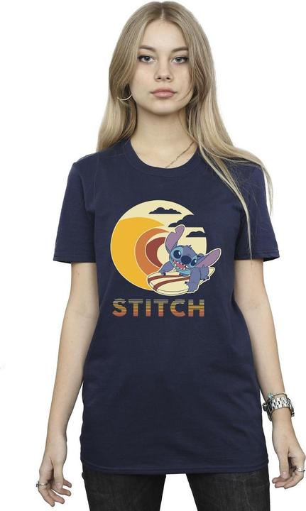 Image du produit Disney - T-shirt LILO & STITCH SUMMER WAVES - Femme (XL)
