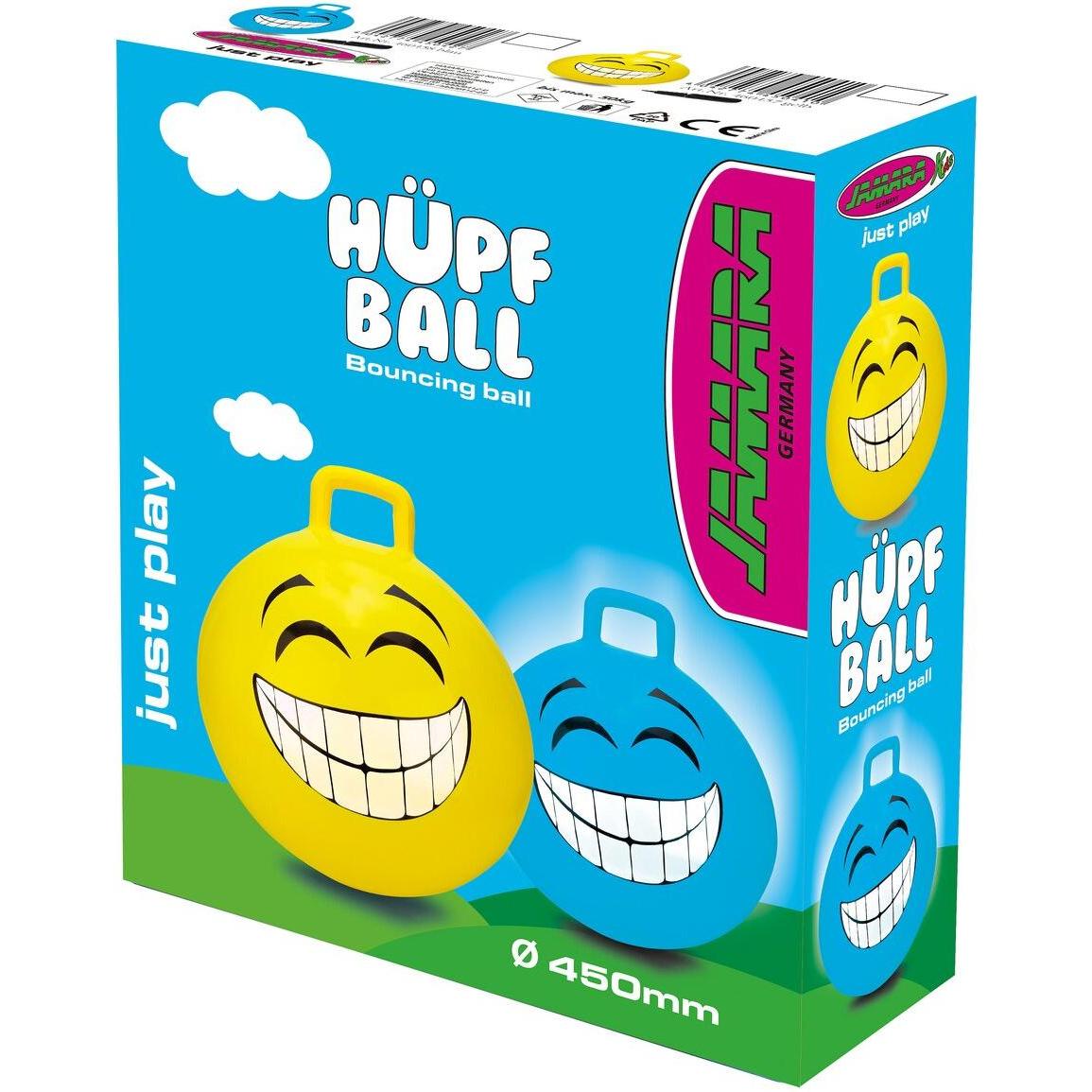 Thumbnail - Jamara Kids Hop Ball Smile - Trichterball - Junge/Mädchen - 1 Jahr(e) - Blau - 407 g
