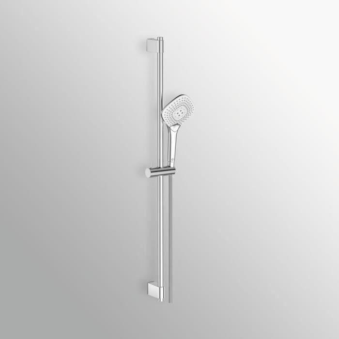 Immagine prodotto Ideal Standard IDS combinazione doccia EVO JET IDEALRAIN m 3-F, Diamond 134mm 90cm chr (3 Tipi di raggi)