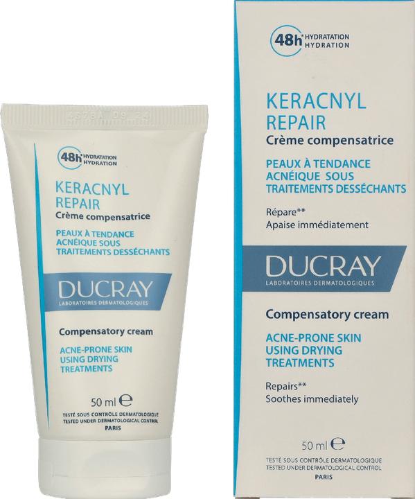 Actual product image Pierre Fabre Ducray Keracnyl Repair Cre (50 ml, 24h cream)