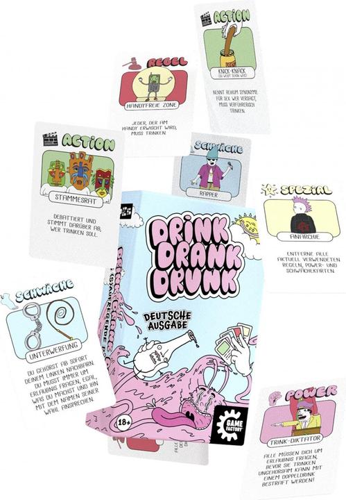 Produktbild Game Factory Drink Drank Drunk (Deutsch)