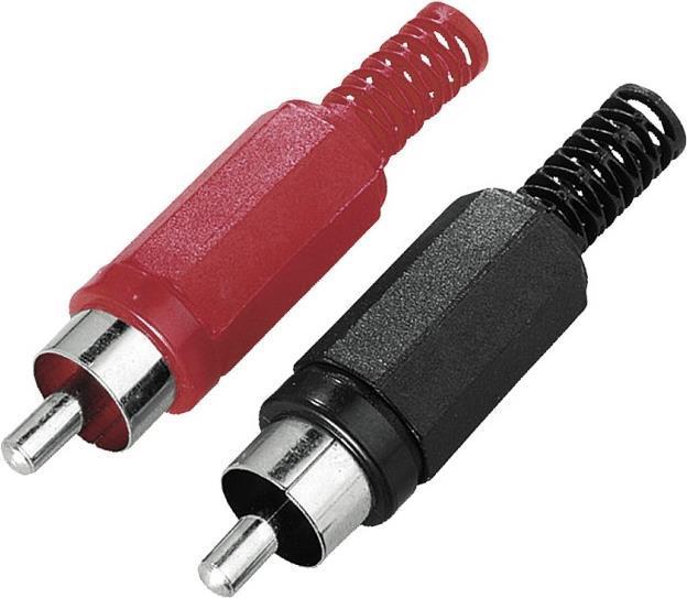 Produktbild Hama Cinch-Stecker, lötbar, 2 St.