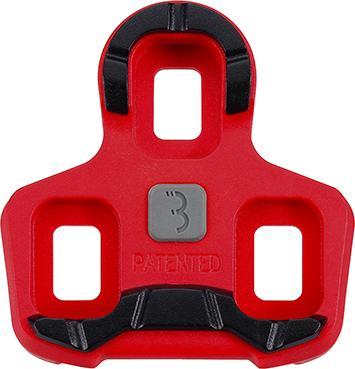 Produktbild BBB Pedalplatten Rennrad Look Kéo rot 7°