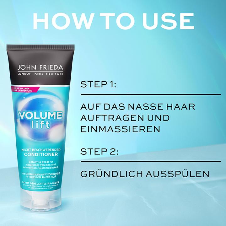 Actual product image John Frieda Volume Lift Lightweight Conditioner 250ml (250 ml)