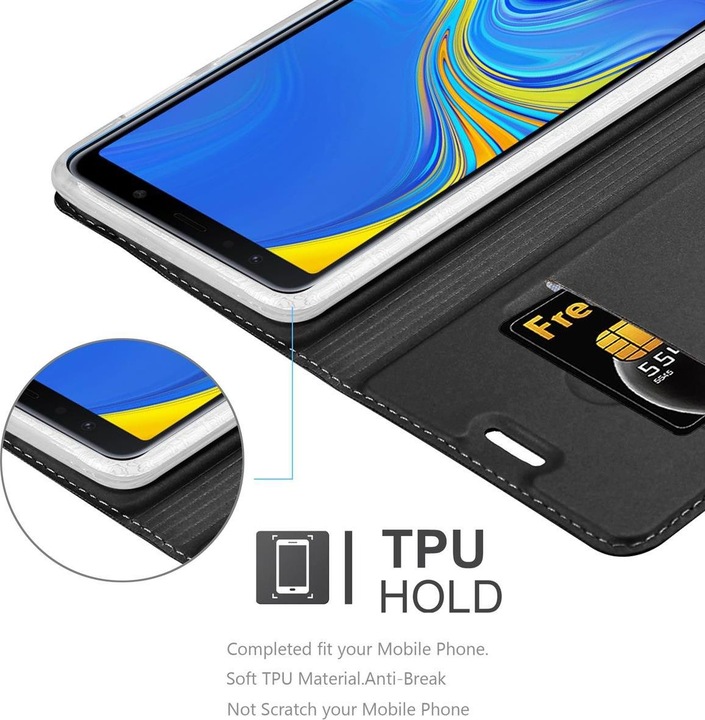 Produktbild Cadorabo Book Classy Style Cover (Samsung Galaxy A7 (2018))