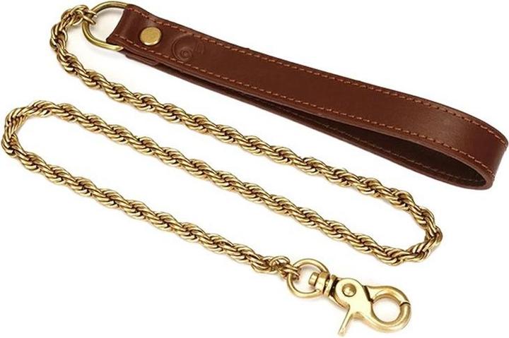 Produktbild Liebe Seele Lederhalsband mit Leine