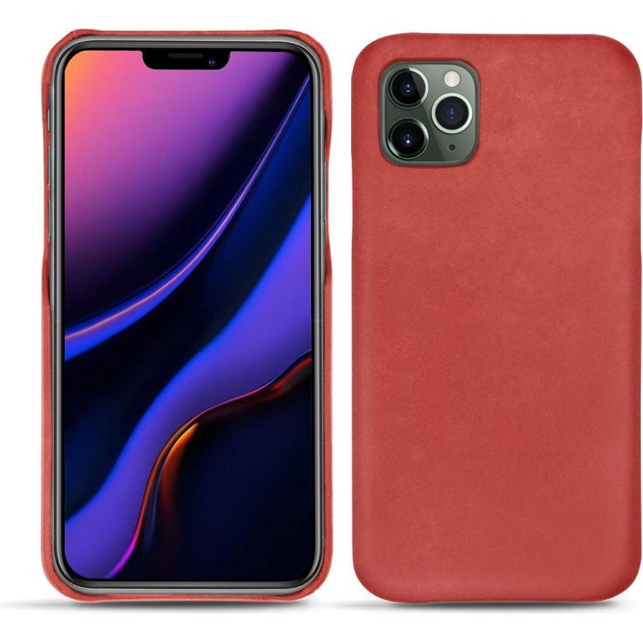 Noreve Lederschutzhülle (Apple iPhone 11 Pro), Smartphone Hülle, Rot