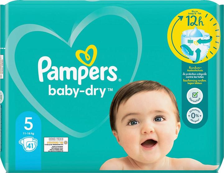 Image du produit Pampers Baby-Dry (Taille 5, Pack, 39 pcs)