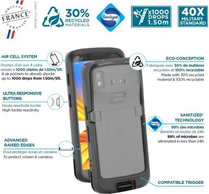 Productafbeelding Mobilis PROTECH-CASE F/ ZEBRA TC22-TC27