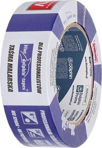 Blue Dolphin Nastro da pittore blu 38mm x 50m