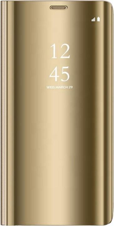 Produktbild OEM Smart Clear View Case für Samsung Galaxy S7 Edge G935 gold (Samsung Galaxy S7 Edge)
