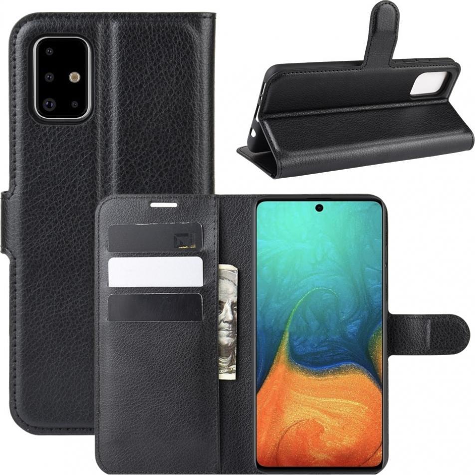 Thumbnail - Screenguard Samsung Galaxy A71 Leather Guard Lederhülle (Samsung Galaxy A71), Smartphone Hülle, Schwarz