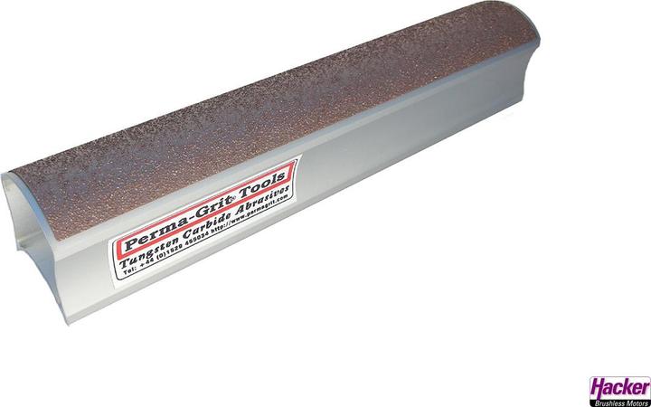 Perma-Grit Parma Grit Schleifklotz halbrund 280mm grob (180)