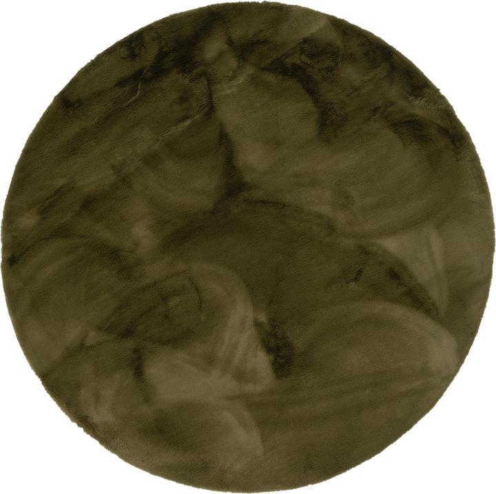 Image du produit Pergamon Tapis de luxe en fourrure Super Soft Plush Rond (160 x 160 cm)
