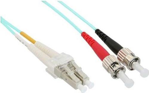 Produktbild InLine LWL Duplex Kabel LC/ST 50/125um OM3 2m (CAT6, 2 m)