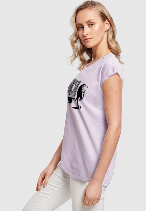 Produktbild Merchcode Ladies Brandalised - Barcode Leopard Circle T-Shirt - 189203 (M)