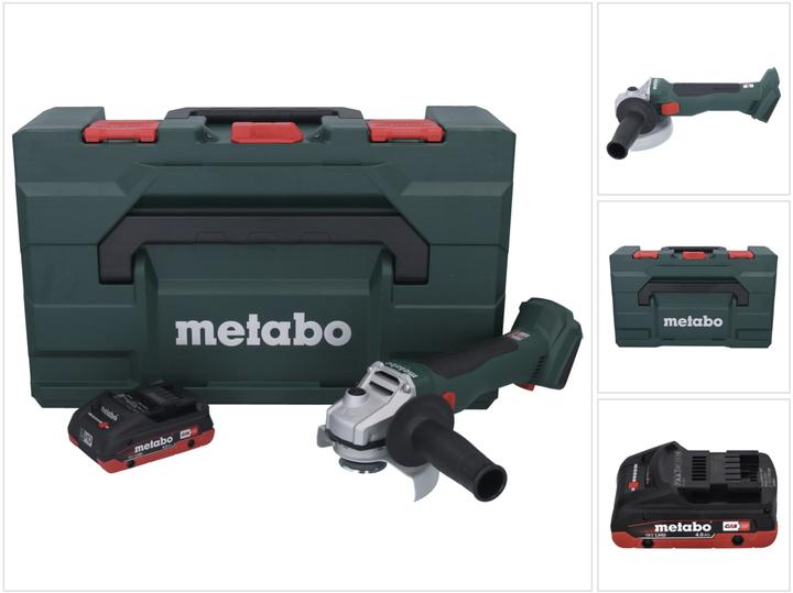 Metabo W 18 L BL 9-125 (125 mm)