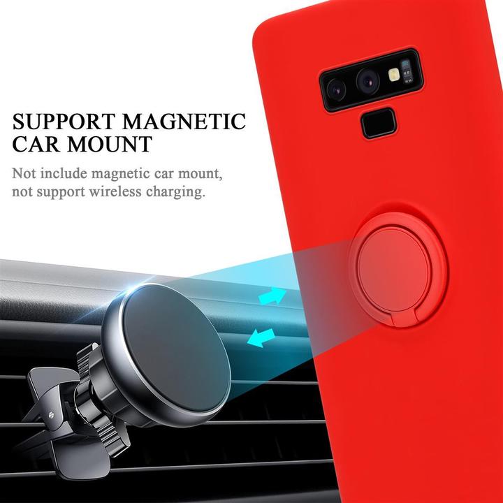 Actual product image Cadorabo TPU Liquid Ring Silicone Case Cover (Samsung Galaxy Note 9)