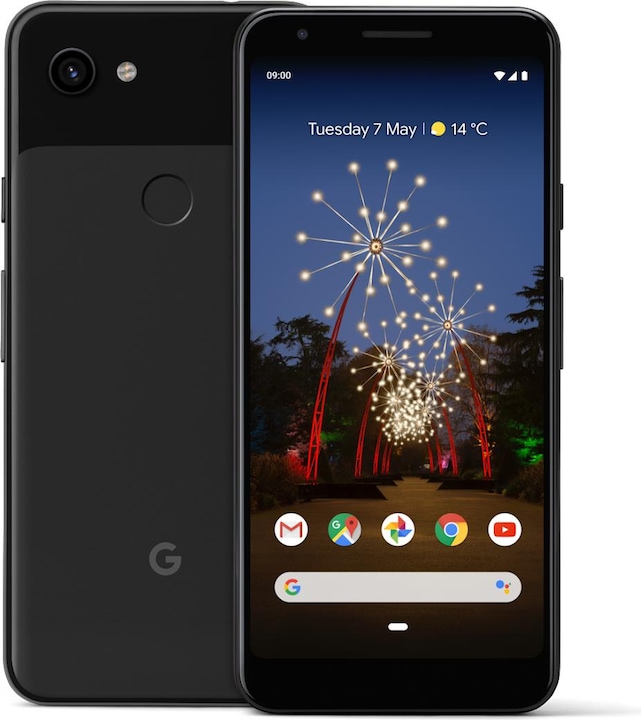Google Pixel 3a (64 GB, Just Black, 5.60", SIM singola, 12.20 Mpx, 4G)