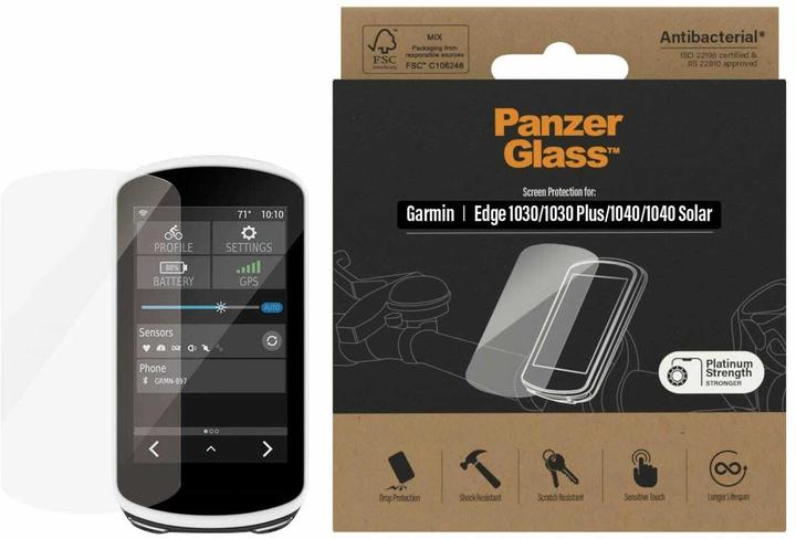 Actual product image PanzerGlass Screen protector Anti-Glare for Garmin Edge 1030