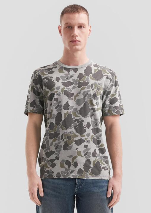 Produktbild S.Oliver T-Shirt Gewaschenes T-Shirt mit All-over-Print (XL)