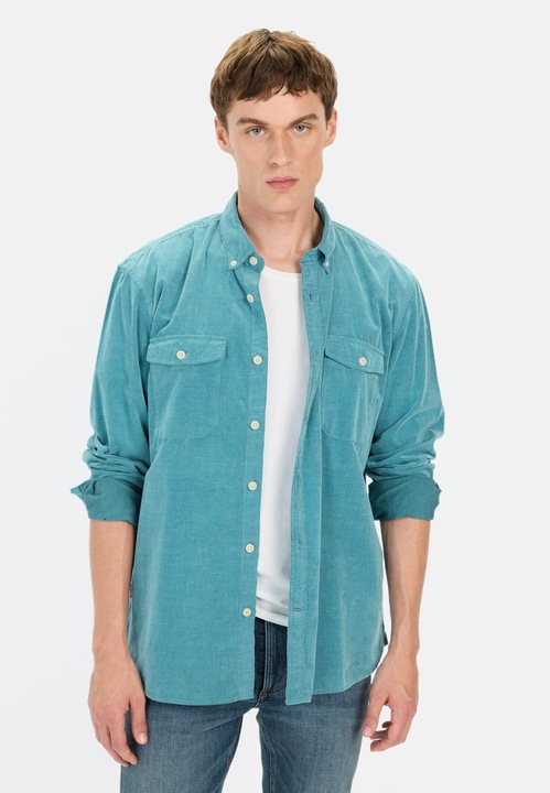 Immagine prodotto Camel Active Camicia a maniche lunghe regular fit in velluto a coste (L)