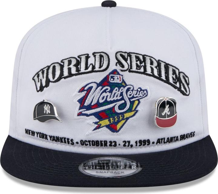 Produktbild New Era Golfer Cap - World Series 1999 Pin Yankees Braves (One Size)