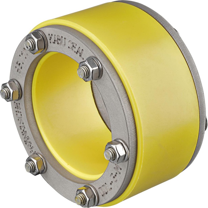 Actual product image Fränkische Rohrwerke FRAENKISCHE ROHRW Franconian press ring seal Kabu-Seal 160/200 Wall bushing for cables 4013960 (8 cm)