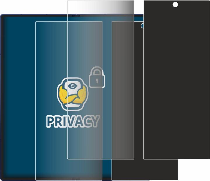 Produktbild BROTECT Sichtschutzfolie Anti-Spy Privacy Folie Blaulicht-Schutz (2 Stück, Samsung Galaxy Z Fold7)