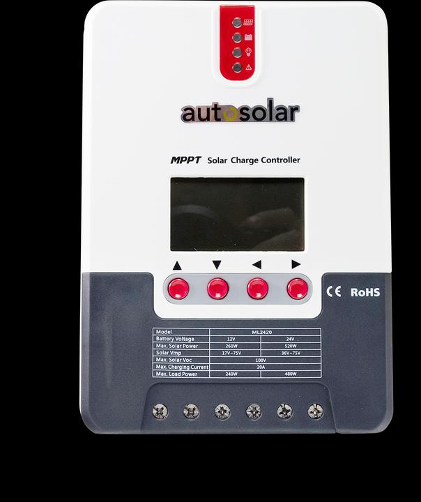 Produktbild Autosolar Solar Laderegler 2420 MPPT 20A
