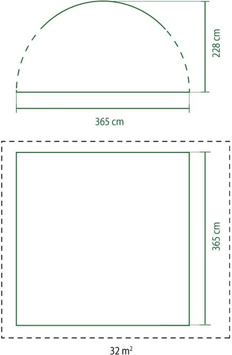 Actual product image Coleman Event Dome Large 3.65 x 3.65 (365 cm, 365 cm)