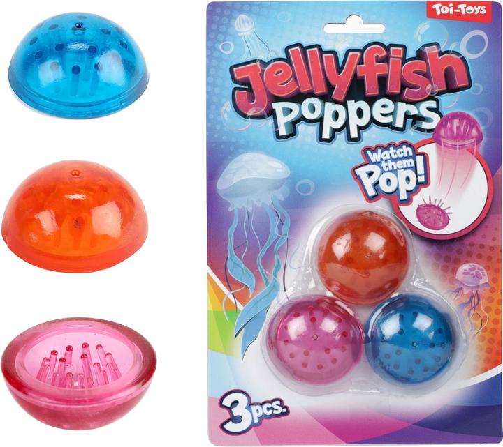 Actual product image Toi-Toys Plopper jellyfish, 3pcs.
