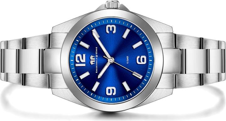 Immagine prodotto Orologio al quarzo da donna Majestia in acciaio inox argento - 32440 (Orologio da polso analogico, 37.50 mm)