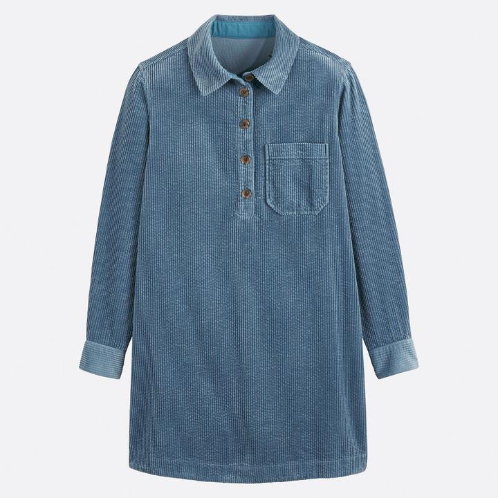 Produktbild La Redoute Collections Kurzes Cordkleid Signature ALBANE (48)