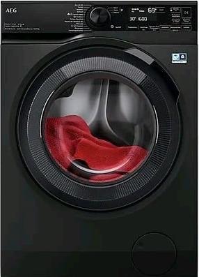 Image du produit AEG LWR7BLACK Lave-linge séchant Installation gratuite Chargement frontal Noir D