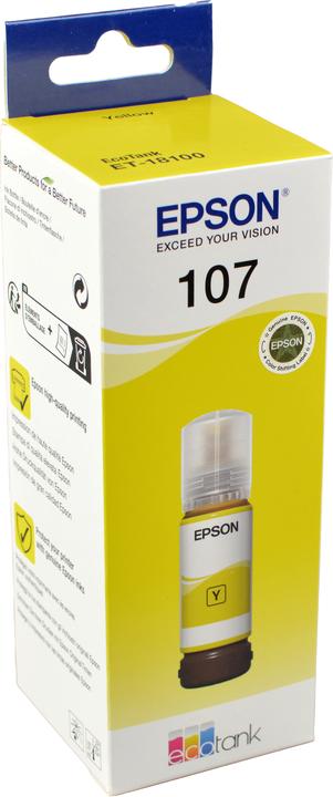 Produktbild Epson Ink/107 EcoTank YL ink bottle (Y)