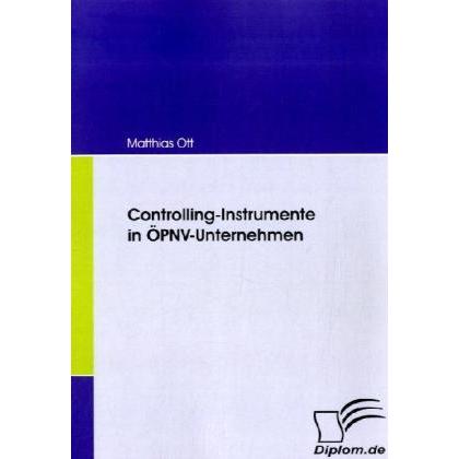 Thumbnail - Controlling-Instrumente in ÖPNV-Unternehmen, Fachbücher von Matthias Ott