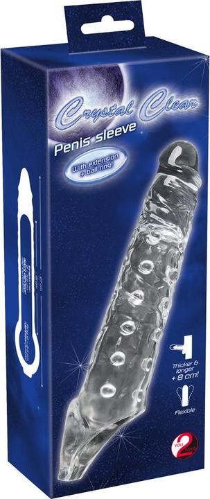 Actual product image You2Toys Clear Penis Sleeve