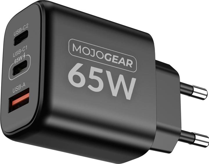 Productafbeelding Mojogear Charge+ 65W Gan USB Power Adapter (MG-C01) (65 W)