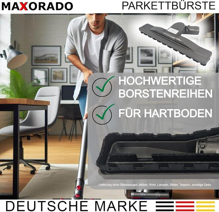 Actual product image Maxorado Parkettdüse für Dyson V6