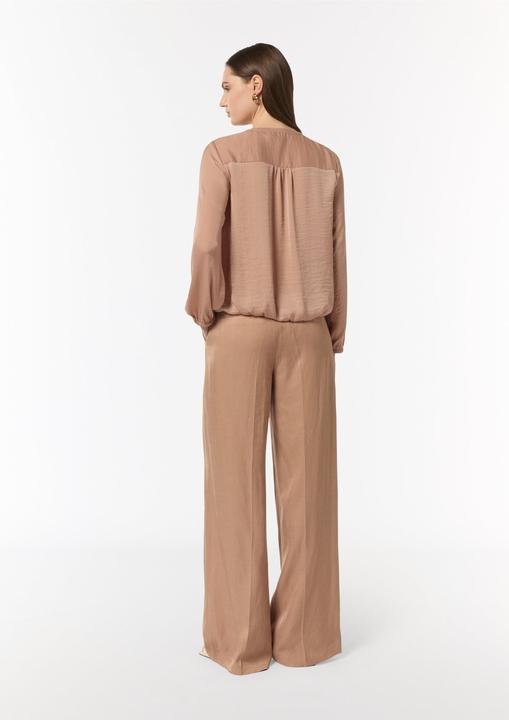Immagine prodotto Comma Bluse Satinbluse mit gerafftem Bund (46)