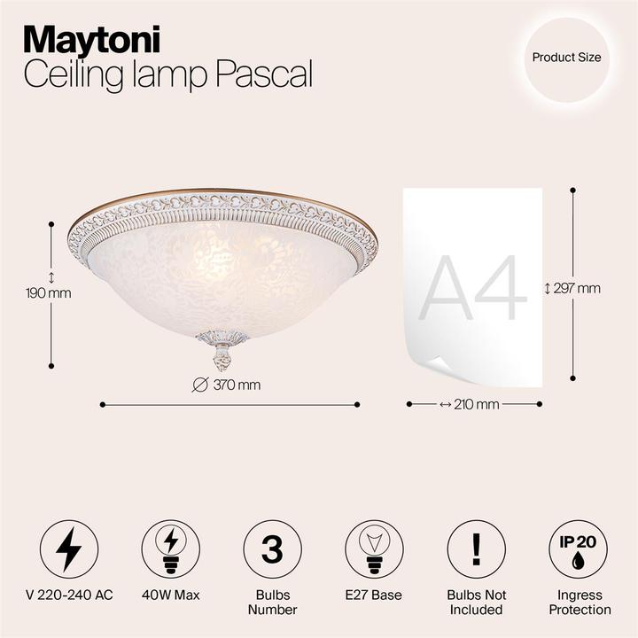 Produktbild Maytoni Pascal (E27)