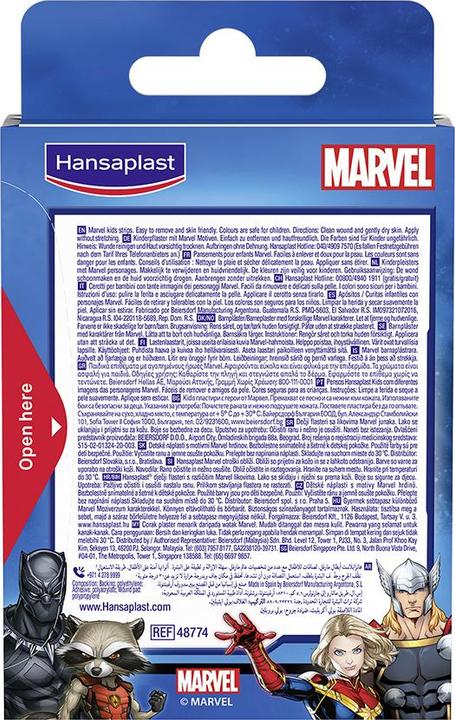 Actual product image Hansaplast Marvel (20 x)
