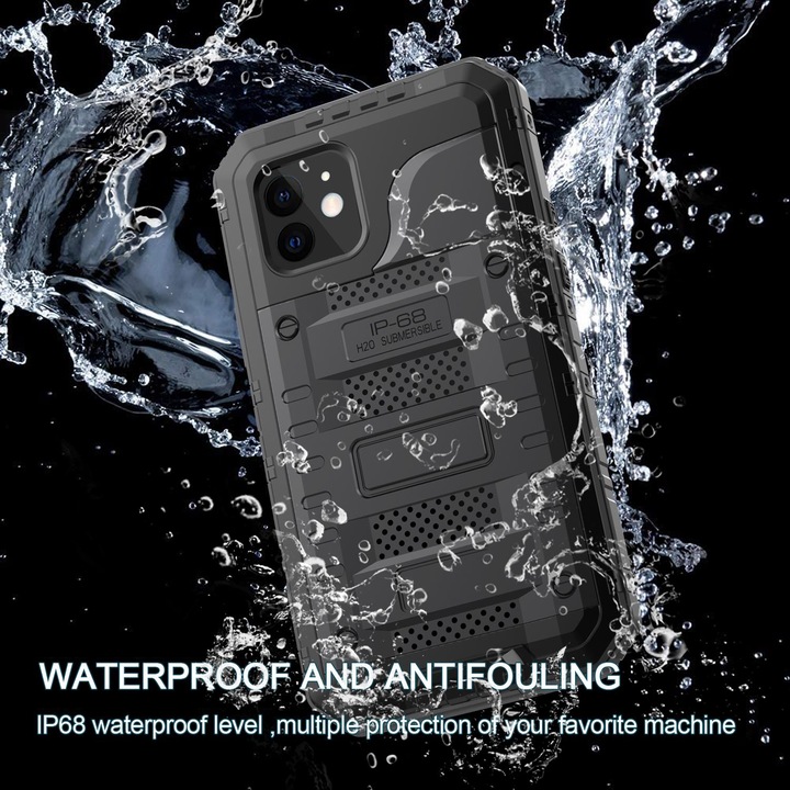 Actual product image Cadorabo Outdoor cover 360 degree protection (Apple iPhone 12)