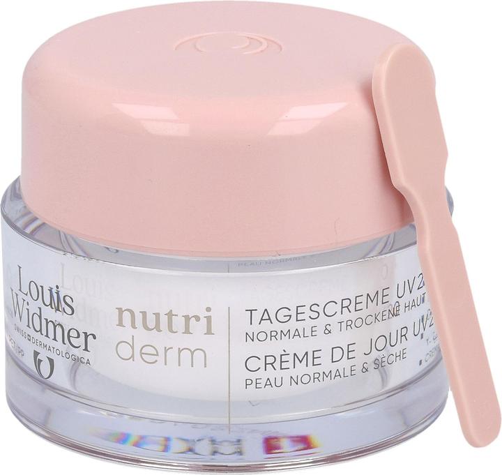 Actual product image Widmer Louis Nutriderm Tagescreme UV20 ohne Parfum 50 ml (50 ml, Day cream, SPF 20)