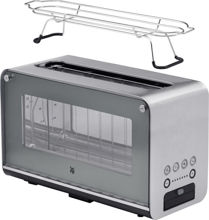Produktbild WMF Lono Glas-Toaster mit Brötchenaufsatz